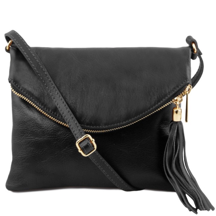 Leren schoudertas - TL Young Bag - ✓ italiaanse leren tassen