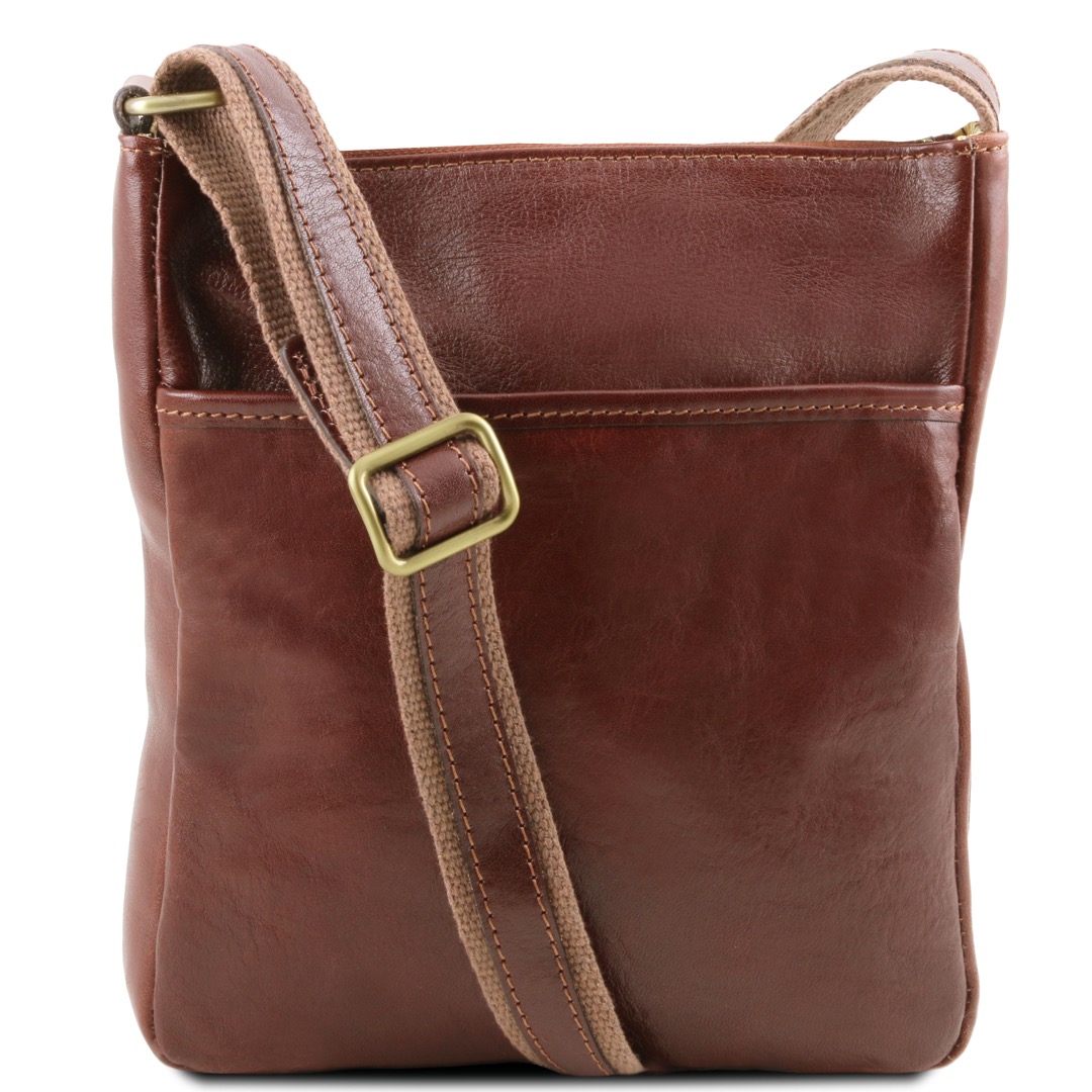 Leren crossbodytas heren - - ✓Berdino leren tassen