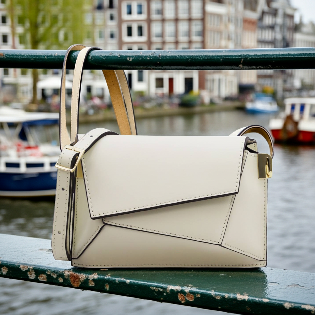 Voor avonden of casual design- de leren clutch of schoudertas voor heren - Berdino