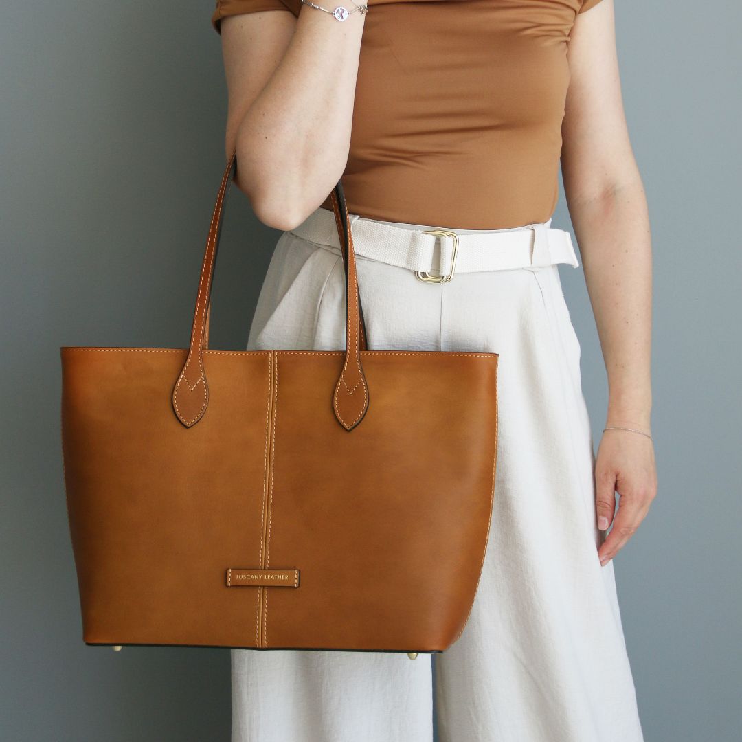 Shopper in septemberkleuren - Berdino