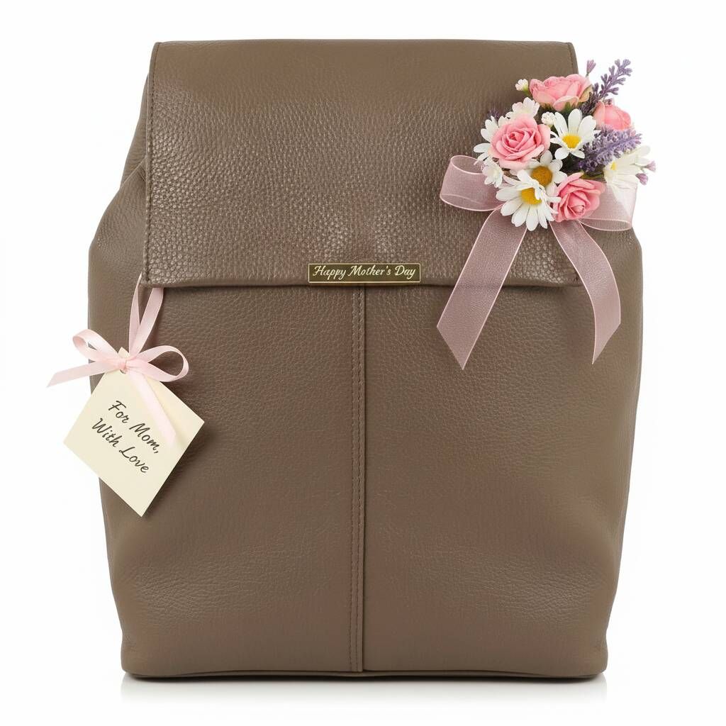 Shop mooie leren rugtas voor Moederdag - Berdino