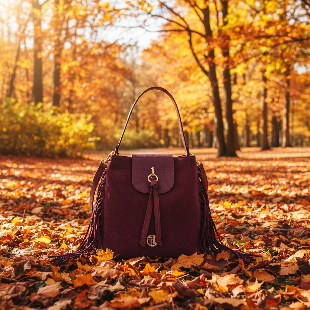 Voor de drukke ouder on the go een handige suede shopper