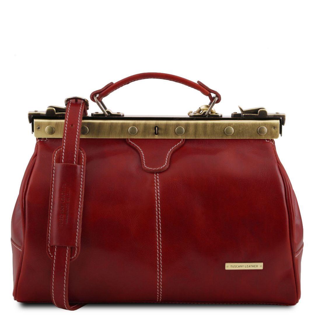 Lederen Gladstone Bag voor dames